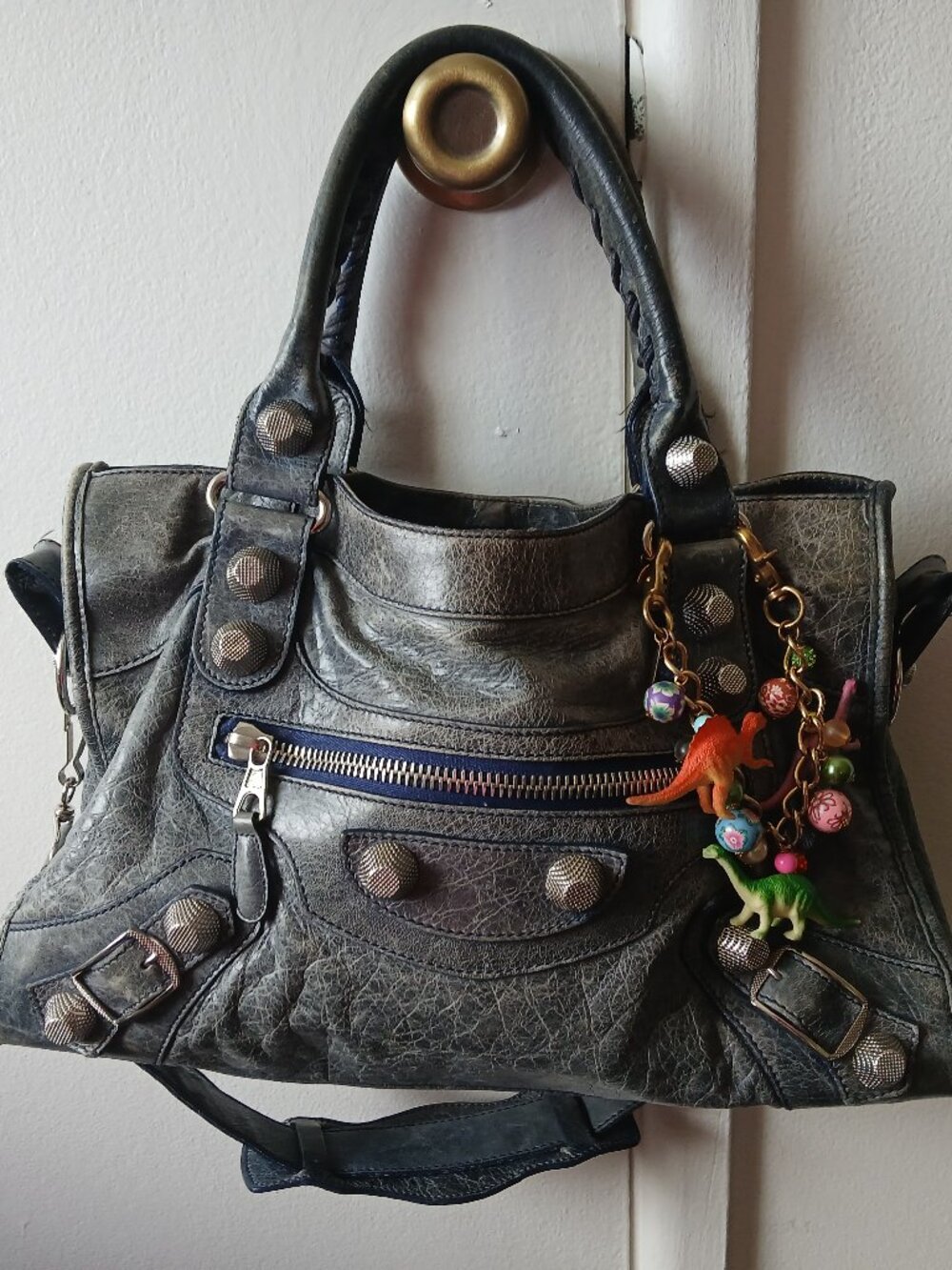 Authentic vintage Balenciaga city bag